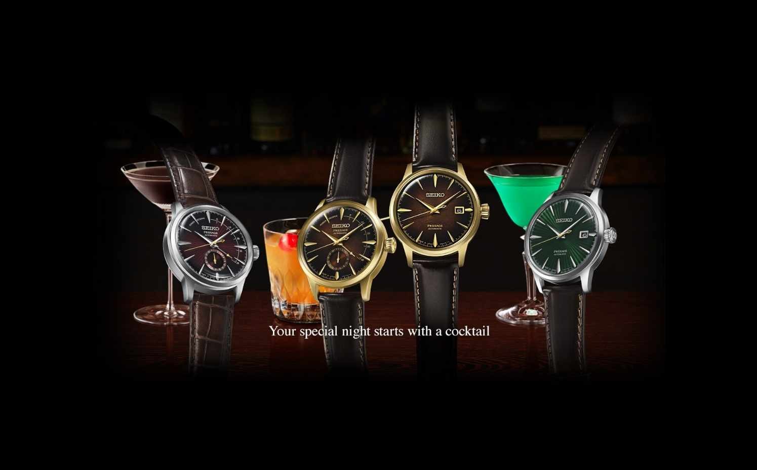 Seiko Presage Cocktail Collection